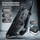 thumbnail image 5 of LUPHIE For iPhone 16 Pro Max Case Sports Car Design Shockproof Metal+TPU Phone Cover with Screen Pro, 5 of 5