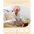 thumbnail image 3 of Gorro de seda CHLINS 100% morera para mujer con pelo rizado, 3 of 7