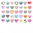 thumbnail image 2 of 35pcs-100pcs Heart Stickers Floral Cute Stickers Animal Stickers for Laptops Notebooks Suitcases, 2 of 5