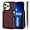 Red Wine, variant on iPhone 13 pro max Phone case Wallet with Zipper Card Holders for Women, iPhone 13 pro max Case Wallet with Credit Card with Ring Kickstand Zipper Stand Case for iPhone13promax - Red Wine