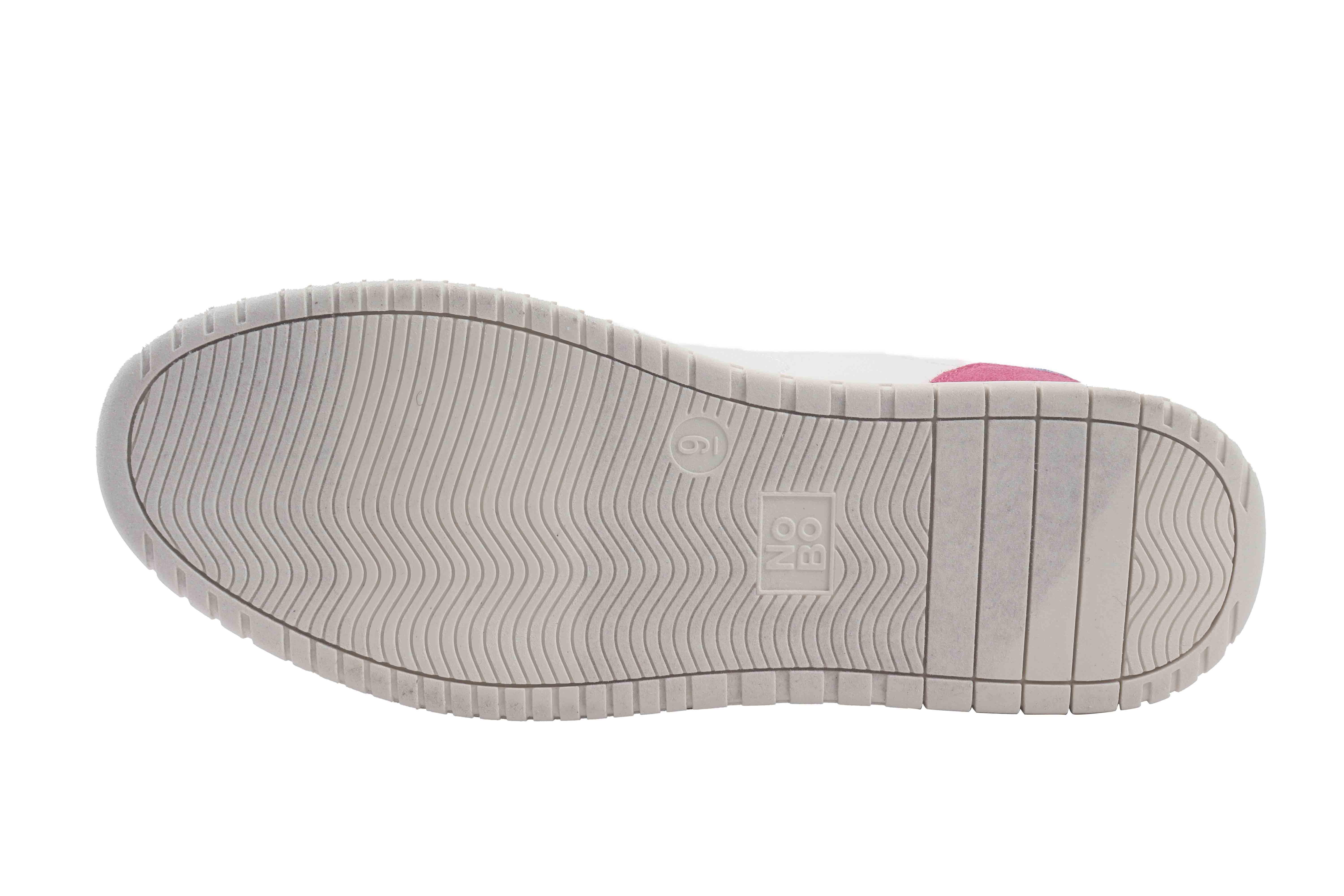 No Boundaries Women's Lace Up Court Sneakers