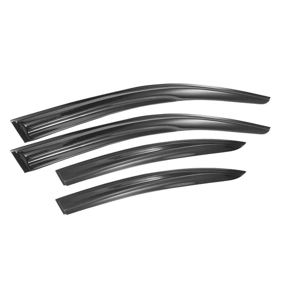 LABLT Acrylic Vent Window Visors Rain Guard Replacement for 2008-2017 Mitsubishi Lancer