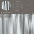 thumbnail image 6 of VHC Brands, Sawyer Mill Ticking Stripe Shower Curtain, Black, 72x72, 6 of 6