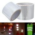 thumbnail image 6 of Walbest 1 Roll Reflective Tapes with Reflective Warning Tape Night Safety Sticker, White, 5cm x 1m/39.3 x 2 Inch, 6 of 7