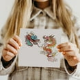 thumbnail image 5 of Chinese Dragon Clear Stamp Auspicious Clouds Clear Rubber Stamps Animal Dragon Silicone Stamps for DIY Scrapbooking Photo Album Decorative Cards Making Home Decoration 6.3x4.33inch Plastic, 5 of 7