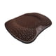 thumbnail image 2 of Cojín de gel refrescante para silla de oficina, diseño de panal antideslizante, acolchado Café, 2 of 9