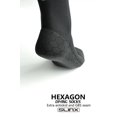 thumbnail image 4 of Calcetines de buceo Socks Skyone de neopreno con forma de aleta acuática, 3 mm, color negro, XL, 4 of 6
