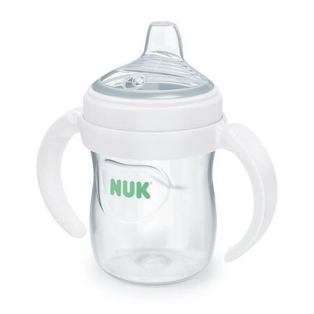 NUK Simply Natural Learner Cup, 5 oz Soft Spout Sippy Cup, 1 Pack, 6+ Months