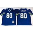 thumbnail image 1 of Men's Seattle Seahawksnt #80 Vintage Football Jersey Blue, 1 of 1