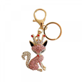 thumbnail image 1 of Cute Animal Keychains for Women Bling Rhinestone Charm Keychain for Girl Bag or Car Pendant, 1 of 3