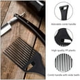 thumbnail image 2 of 3pcs  Afro Comb Hair Pick Comb Hairdressing Styling Tool for Natural Curly Hair, 2 of 6