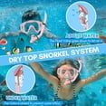 thumbnail image 2 of Set de Equipo de Snorkel HiiPeak para Niños de 6 a 14 Años con Gafas, 2 of 8