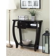 thumbnail image 2 of Pemberly Row Table Console Moderne en Finition Bois Espresso, 2 of 5