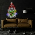 thumbnail image 3 of Glowneon Gnome Hug Christmas Tree Neon Sign, Gnome LED Sign, Merry Christmas Sign Décor, 3 of 5
