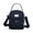 Blue, variant on Ladies Canvas Bag New Atmosphere Mom Bag Crossbody Cloth Multi Compartment Shoulder Bag