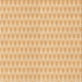 thumbnail image 1 of Ahgly Company Machine Washable Indoor Square Transitional Orange Area Rugs, 8' Square, 1 of 7