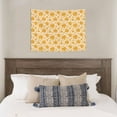 thumbnail image 4 of Hirioo Autumn Fall Yellow Leaves Print Tapestry Lightweight Fabric for Bedroom Aesthetic Home Wall Dorm Décor Living Room Decor 29x37 Inch, 4 of 8