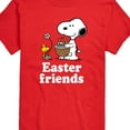 thumbnail image 3 of Peanuts - Easter Friends - Men's Short Sleeve Graphic T-Shirt, 3 of 6