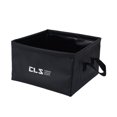thumbnail image 2 of Cubo Portátil Bolsa de Almacenamiento de Agua Plegable Ligero Duradero Duradero Multifuncional Bañera Cuadrada Contenedor para Jardinería Pes Negro Baoblaze Cubo portátil, 2 of 7