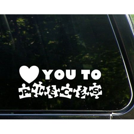 Love You To Pieces (Autism Awareness) - 8-3/4