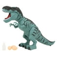 thumbnail image 2 of Light Sound Dinosaur, Non- High Simulation Reduction Dinosaur Toy,  Clear Texture Eye Glow For Kids Baby Blue, 2 of 8