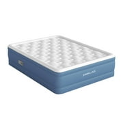 Simmons Rest Aire 17" Queen Air Bed Mattress - Inflatable Bed with Built-in Pump and Comfort Top