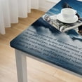 thumbnail image 5 of Acheng Freedom, Strength Square Table Cloth 100% Polyester Fiber 52*52, 5 of 8