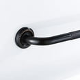 thumbnail image 5 of 18-Inch Grab Bar Featuring Anti-Slip Handrail, Solid Brass, Oil Rubbed Bronze, Heavy-Duty Construction Armrest, Bathroom Bathtube Shower Safety Rail, 5 of 14
