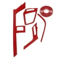 thumbnail image 1 of Cubierta de trim de la salida de aire acondicionado para Honda Civic de 10ª generación 2016-2021 Consola central (Centro Frontal Izquierdo Derecho) Rojo 1 juego, 1 of 6