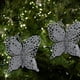 thumbnail image 2 of 6 adornos navideños de 8 cm para árbol de Navidad, para bodas y fiestas (plateados), 2 of 5