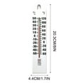 thumbnail image 3 of YiFudd Wall Mounted Room Thermometer, Indoor Home Office Temperature and Humidity Checker, 3 of 9