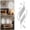 A52 A 33x13x13cm a, variant on Wall Sconces, Spiral Modern Led Wall Sconce Lighting, 21W 6500K Cool White Indoor Wall Light Wall Light Fixtures, Acrylic Led Wall Lamp For Bedroom Bathroom Living Room Hallway Balcony Home Decor