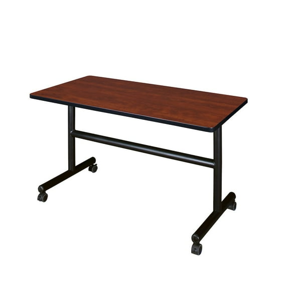 Regency 48 x 30 in. Flip-Top Training Nesting Table- Cherry