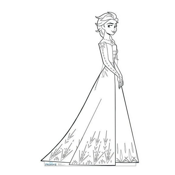 Advanced Graphics Color Me Elsa (Frozen 2)
