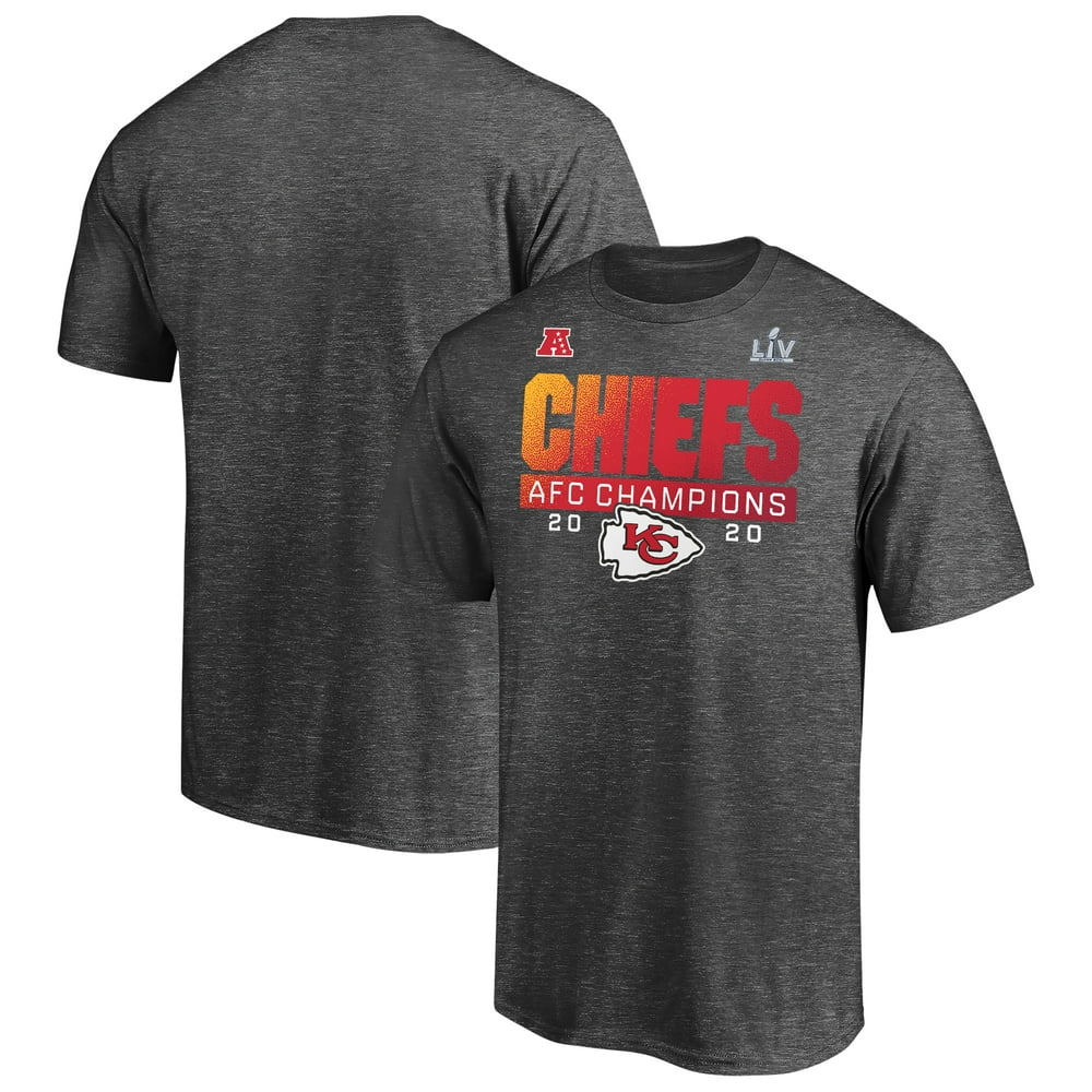 Kansas City Chiefs Fanatics Branded 2020 AFC Champions Scramble T-Shirt ...