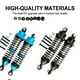 thumbnail image 4 of Ounissouiy Amortiguador trasero delantero liso RCGOFOLLOW 2 uds de aleación de aluminio para escala de amortiguador trasero delantero 1/10 Rc Kits de construcción modelo Titanio, 4 of 6