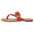 thumbnail image 2 of Sandalias de piso Exterior Piel vegana Color Rojo Para Mujer De RBBASICS, 2 of 3