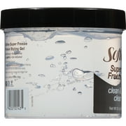 Softee Super Freeze Protein Styling Gel 32 oz. Jar, Unisex, Clarifying, Strengthens Hair