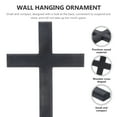 thumbnail image 5 of Vintage Wooden Wall Cross for Home or Church Decor, 5 of 6