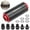 1pcs, variant on 2/1pcs Aluminum Inline Fuel Filter 50MM 100 Micron with 6AN 8AN 10AN Adapter For Filtering Gasoline, Diesel