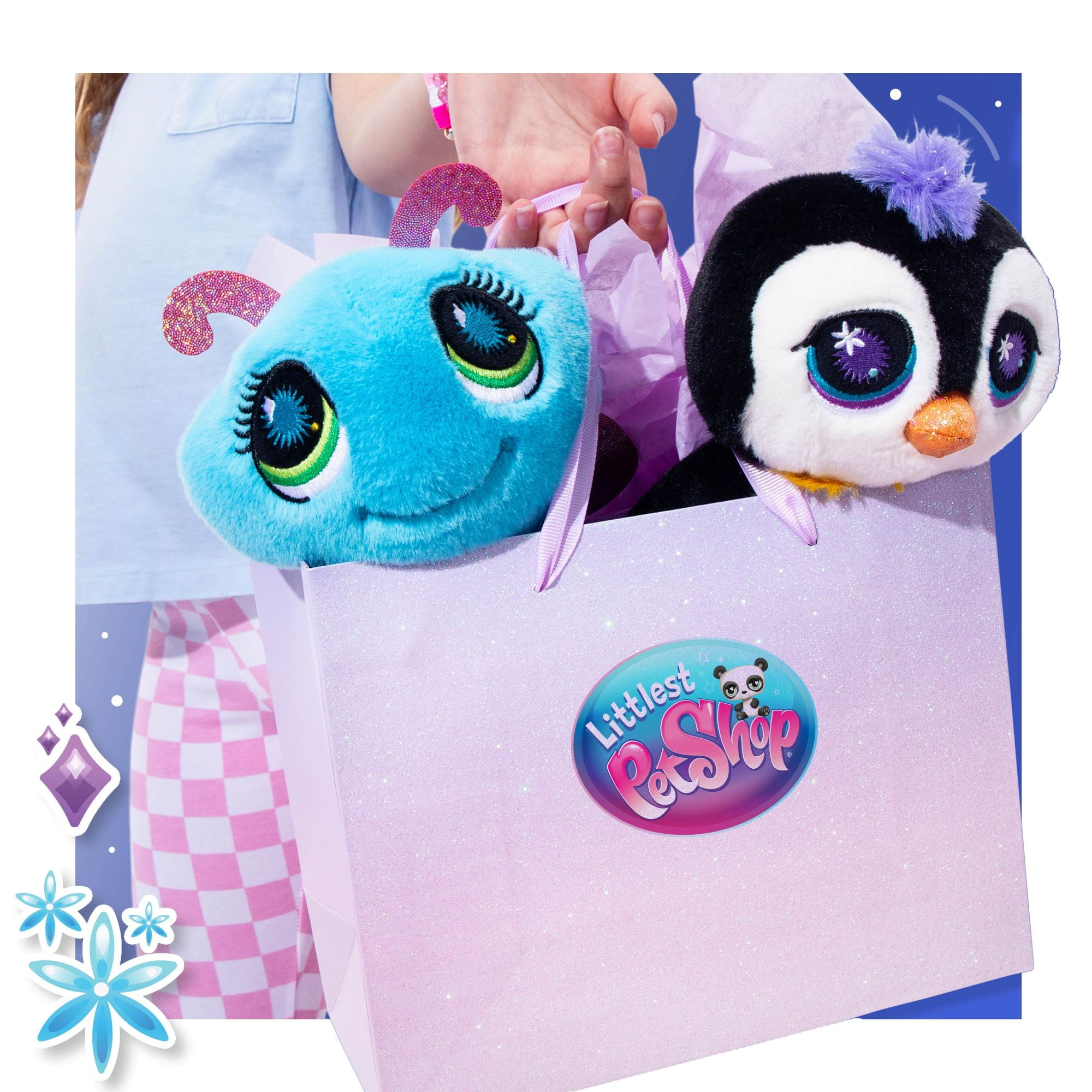 PELUCHE À CÂLIN 15 CM LITTLEST PET SHOP - PINGOUIN