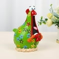 thumbnail image 1 of Xihbxyly Decoración de Pollo Colorido, Estatuilla de Resina Divertida, Adorno de Jardín Único, Acento Brillante para Interiores y Exteriores, Realza La Atmósfera de Fiesta, Ideal para Amantes de La D, 1 of 2