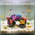 thumbnail image 5 of Tarmeek Aquarium Coral Ornament Resin Cave Hideout for Fish Tank Decor, Multicolor Hollow Rock Shelter for Shrimp Cichlid Betta Small Fish Breeding Hiding, 17x10cm Easy Clean Artificial Reef, 5 of 7