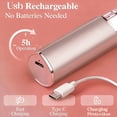 thumbnail image 5 of YOOVEE Facial Hair Remover Features Women's Facial Shaver for Face and Upper Lips,Rose Gold-B, 5 of 9