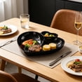 thumbnail image 2 of Heart Shaped Appetizer Plates Set, Small Serving Dishes for Dipping Sauce, Snacks, and Dumplings, Decorative Plastic Trays for Parties, Valentine's Day, and Romantic Home Dining, 2 of 6