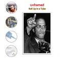 thumbnail image 2 of Malcolm X Black Power Poster Cool Artworks Painting Wall Art Canvas Prints Hanging Picture Home Decor Posters Gift 24x36inch(60x90cm), 2 of 6