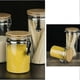 thumbnail image 2 of Glass Jar Stainless Steel Airtight Storage Jar for Food Storage 720ml, 2 of 4