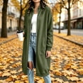 thumbnail image 6 of IUYRTFE Women Mid Length Zip Up Coat with Pockets for Winter Casual Daily Wear, 6 of 7