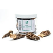 Slofoodgroup Whole Dried Morel Mushrooms | Wild Gourmet Morchellas Conica| Umami Flavor - 4oz