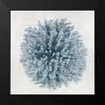 thumbnail image 2 of Kelly, Caroline 12x12 Black Modern Framed Museum Art Print Titled - Coral Blue I, 2 of 5